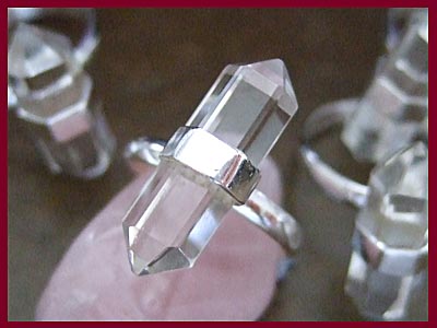 Quartz Crystal Ring - Click Image to Close
